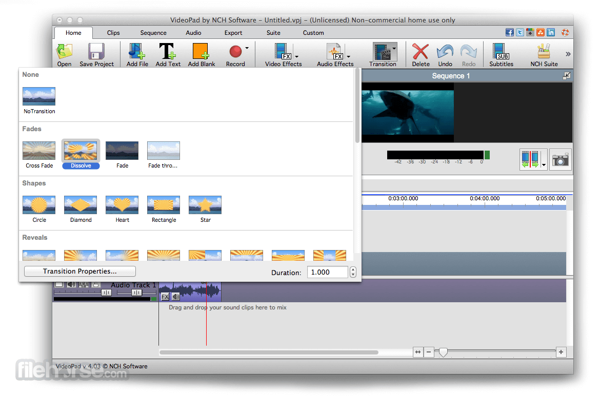 videopad editor for mac